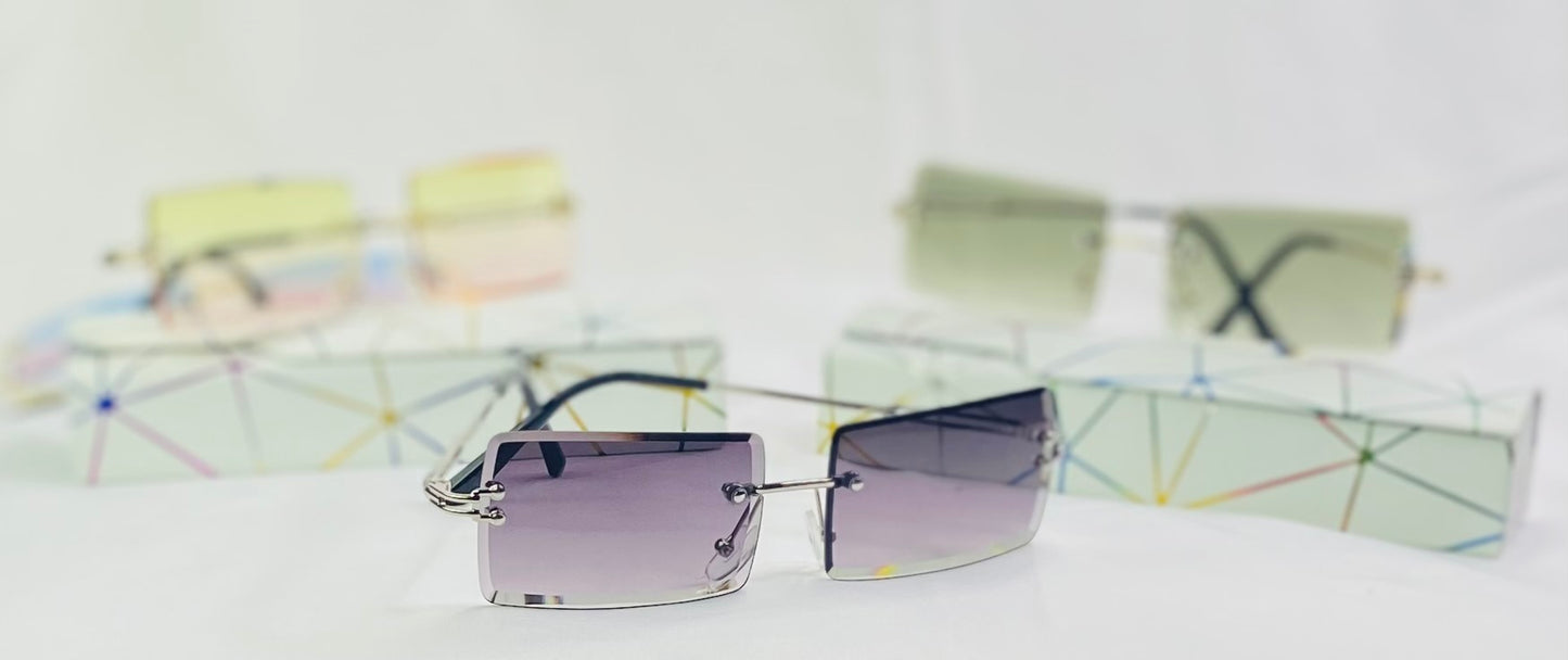 Rimless Sunglasses