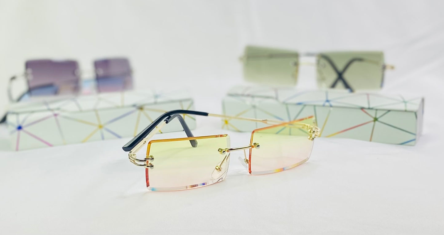 Rimless Sunglasses